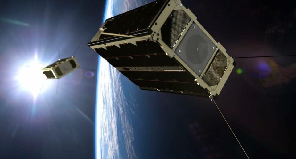 Satellitbyer ramt af nedbrud