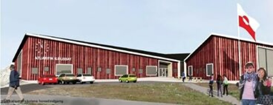 Ny skole, Ilulissat, tegning