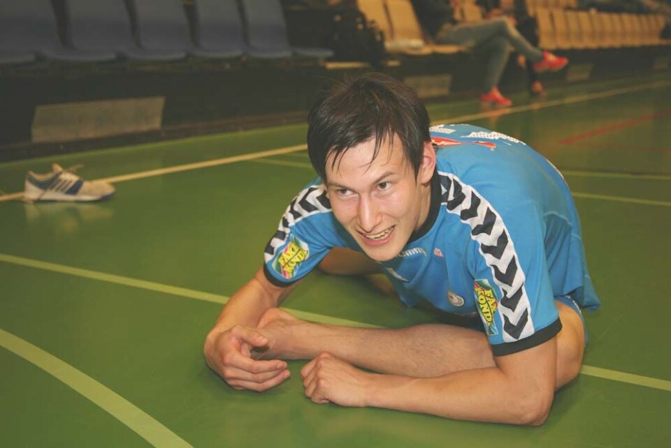 Udsigt til mere spilletid har fået Akutaaneq Kreutzmann til at leje sig ud til Vejle Håndbold. Foto: Knud Fl. Larsen