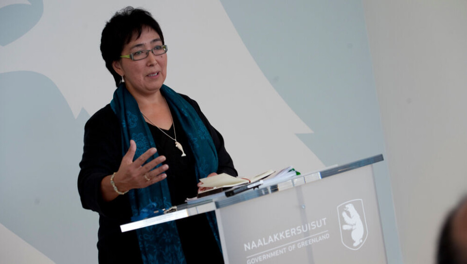 Det kinesiske marked er nu forsikret om naalakkersuisuts vilje til videreudvikling af sælprodukter, siger Ane Hansen. Foto: Leiff Josefsen
