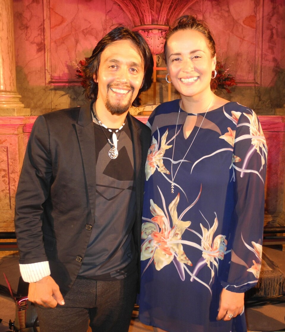 Simon og Julie i Christians Kirke