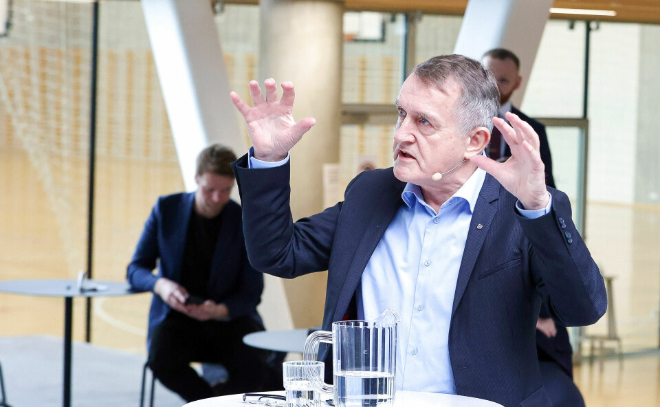 Den færøske politiker Jenis av Rana fra Miðflokkurin kan se frem til et mistillidsvotum efter folketingsvalget på grund af sine udtalelser om en homoseksuel statsminister. (Arkiv).