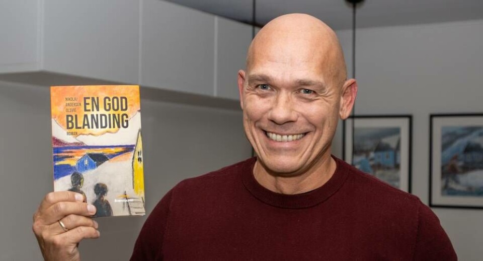 Nikolaj Andersen Olsvig er aktuel med bogen En God Blanding, som beskriver opvæksten for en dansk-sproget grønlandsk dreng
