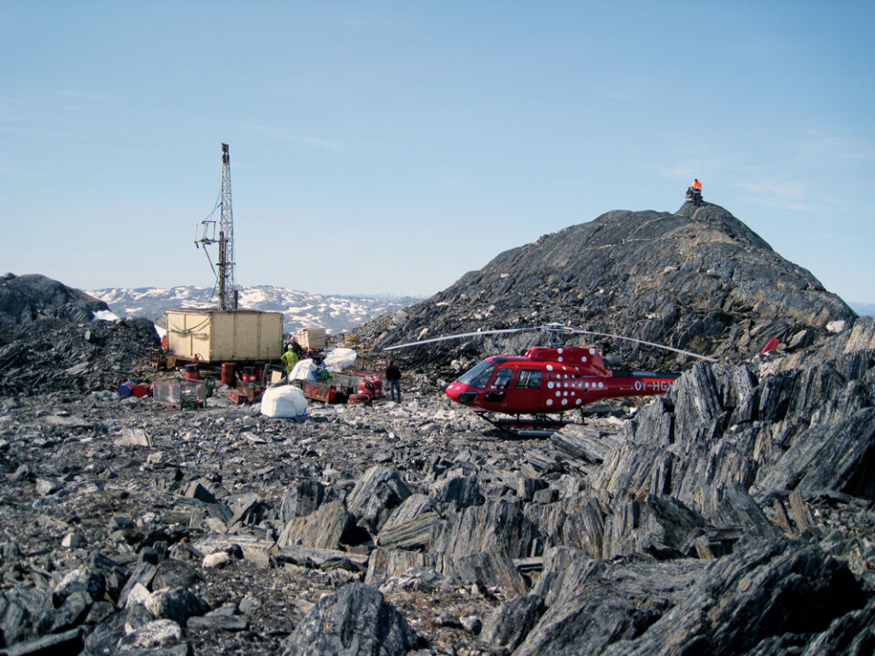 Råstoffer, mineindustri, efterforskning