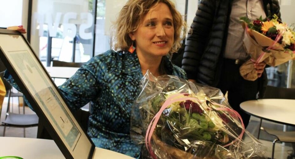 Rakel Hemsdal, forfatter og vinder af s børne- og ungdomslitteraturpris 2016 Vestnordisk Råd