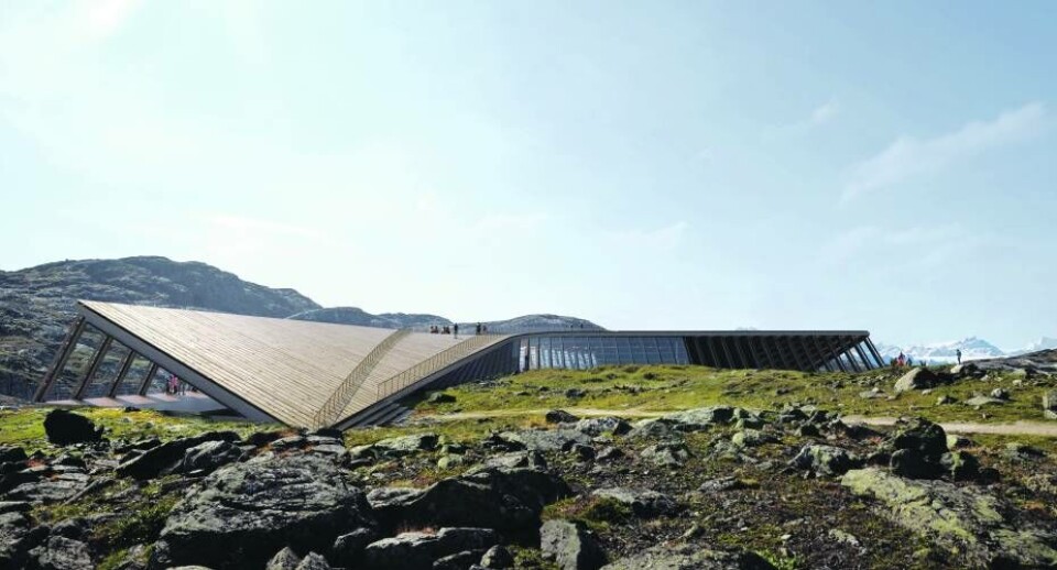 Ilulissat Isfjordscenter, der er tegnet af stjernearkitekten Dorte Mandrup, kommer til at bestå af træ, stål og glas.