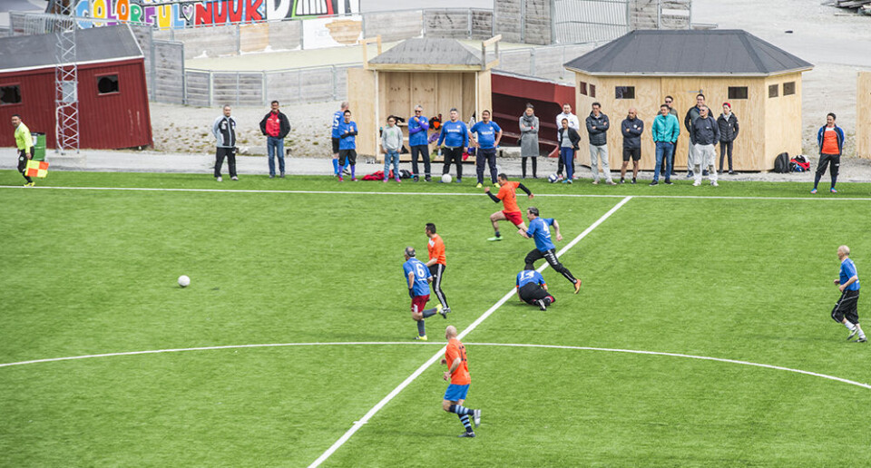 Nye kunstgræsbaner i Nuuk