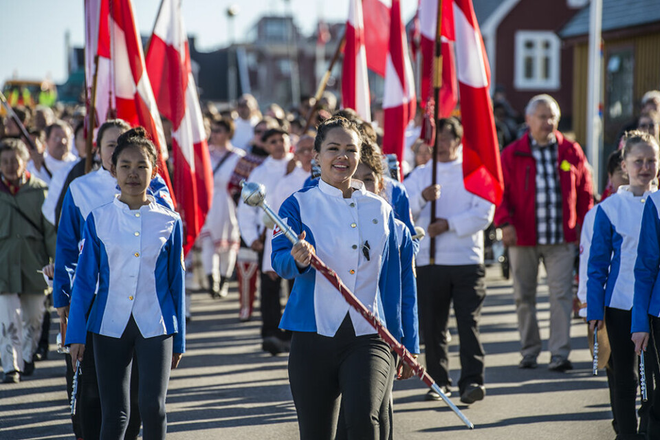 Nuuk Byorkester, Nationaldag, Nuuk, 2015