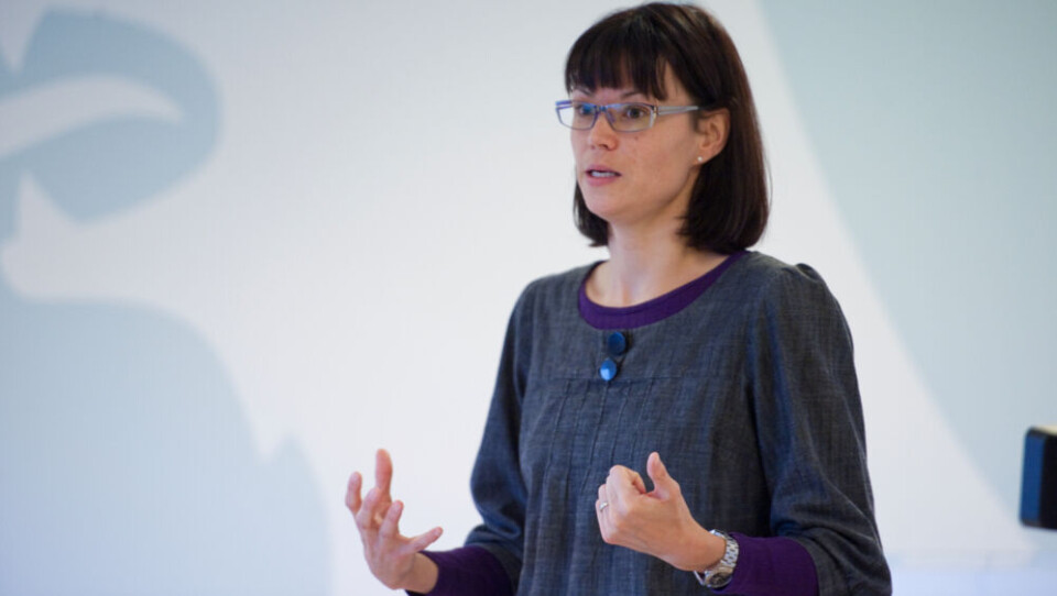 Medlem af naalakkersuisut for finanser Maliina Abelsen. Foto: Leiff Josefsen