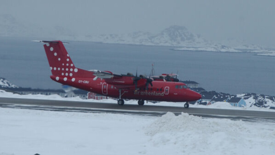 Air Greenland henter dr. Hook
