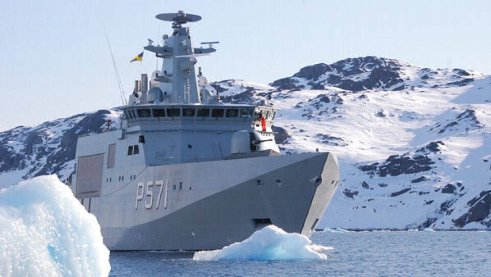 Ejnar Mikkelsen jagter rekorden i at være det skib, der har været længst mod nord. Knud Rasmussen satte rekorden sidste år.Foto: SermitsiaqAG arkiv