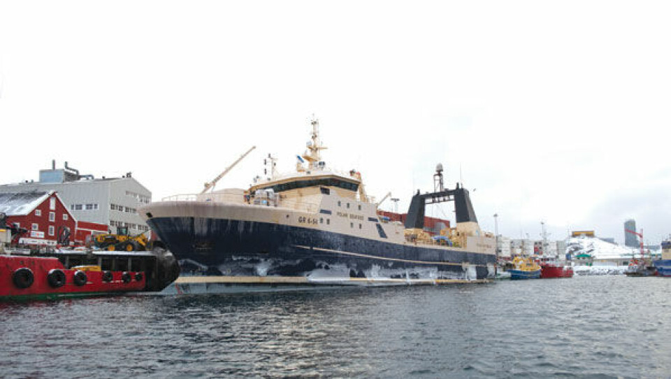 Polar Seafoods fiskefabrik i Upernavik har en daglig produktionskapacitet på mellem 20 og 25 tons hellefisk, mens fryselageret kan rumme op mod 600 tons råvarer.