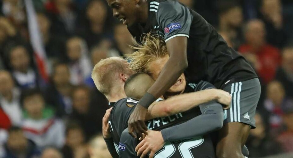 Ajax er videre til finalen i Europa League efter mål af danskeren Kasper Dolberg