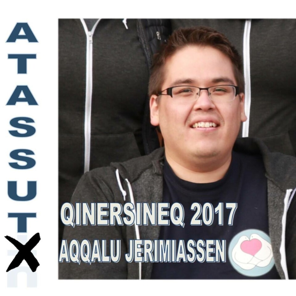 Formanden for Ungdom Aqqalu Jerimiassen efterlyser positive nyheder om børn Atassut