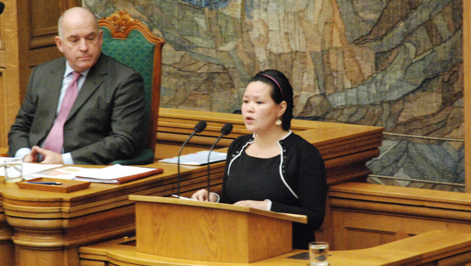 Doris Jakobsen, folketingsmedlem for Siumut. Foto: Mikkel Møller Schøler