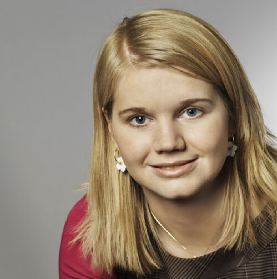 24-årige Marlene Harpsøe, Dansk Folkeparti.