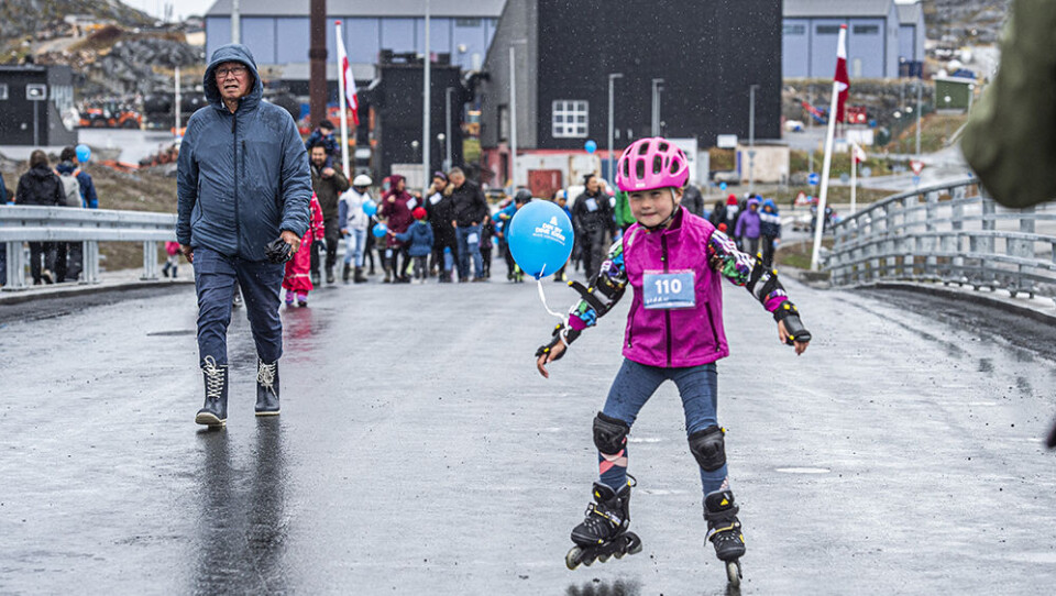 Se billeder: Løb over den nye bro