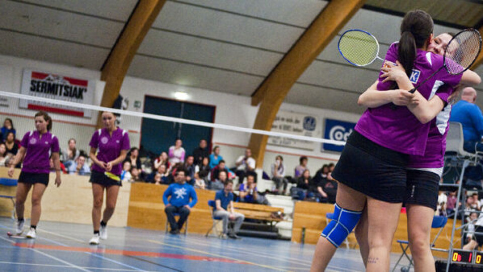 Kampene spilles i aften fra klokken 19.00 i Godthåb-hallen. Billedet er taget fra GM. Foto: Leiff Josefsen