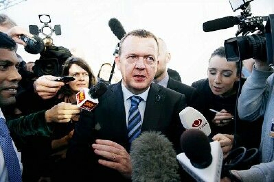 Hverken statsminister Lars Løkke Rasmussen eller Venstres grønlandsordfører Flemming Møller finder anledning til en undskyldning. Foto: Jens Dige/Polfoto