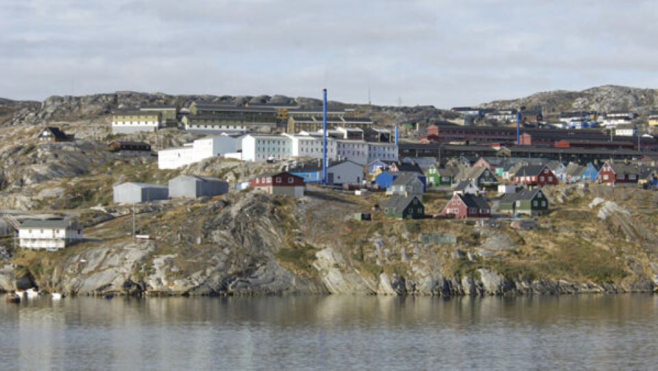 Lukker fabrik i Qasigiannguit
