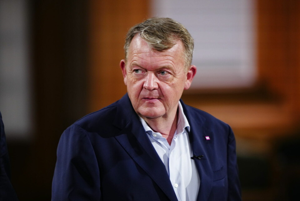 - hvis vi ser på Danmark - altså ikke riget Danmark - så er der jo ikke et rødt flertal.