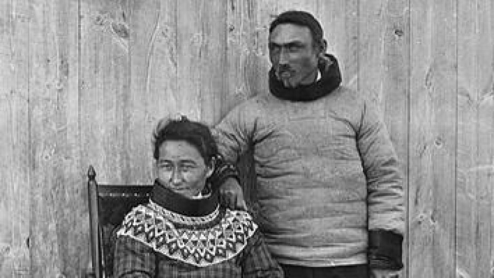 Henrik Lund med sin kone Malene. Foto: Frederik Carl Peter Rüttel