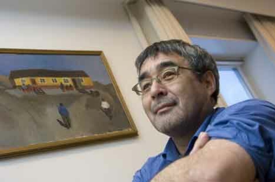 Hans Enoksenip atsioqatigiinneq nuannaarutigaa