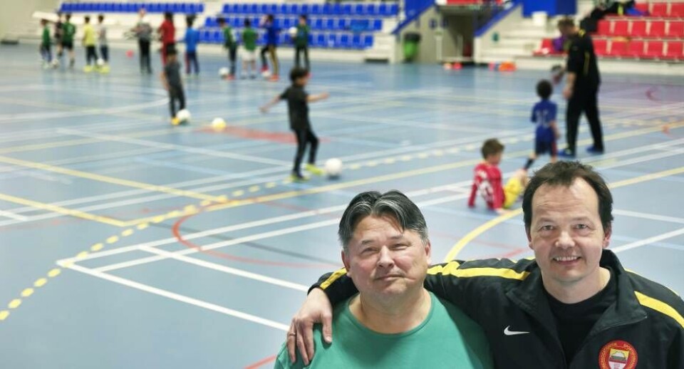 Mogens Nathansen og Bo Naamansen var en del af de mange frivillige ved de arktiske lege
