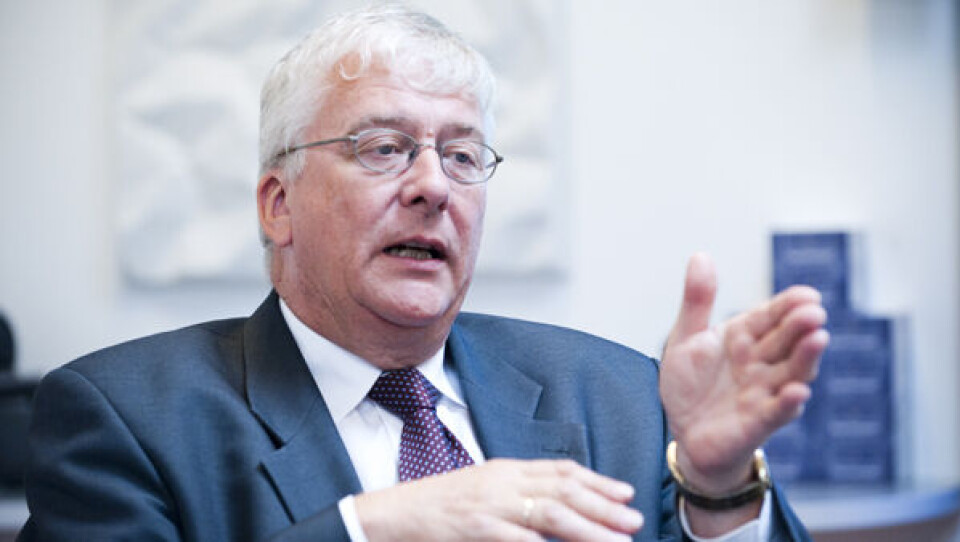 Flemming Knudsen venter, at udviklingen vender. Foto: Leiff Josefsen.