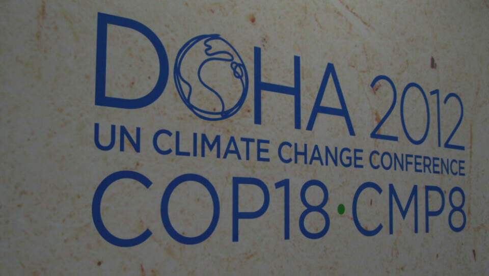 COP18 afholdes i disse dage i Doha, Qatar. Foto: Grønlands Selvstyre
