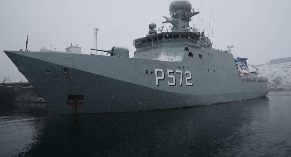 Militærøvelse ramt af storm