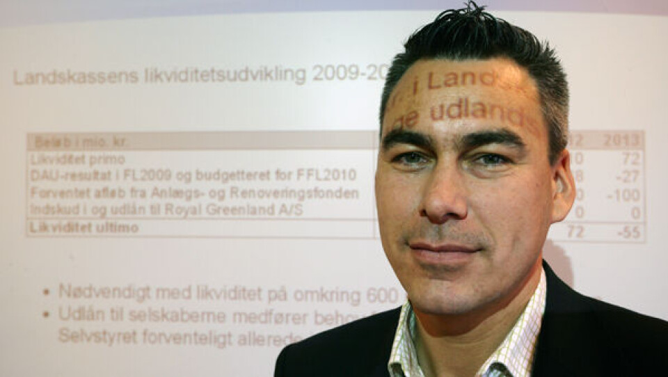 Palle Christiansen vil i 2010 optage et 3-cifret millionlån til landskassen. (Foto: Jørgen Chemnitz).