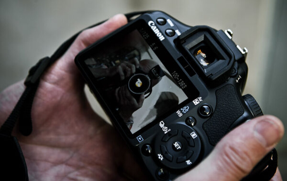 David Trood har også fotograferet turister fra hele verdenen i København. Hans mål var at fotografere en for hver af klodens 10 millioner mennesker. Genrefoto: Lars Krabbe