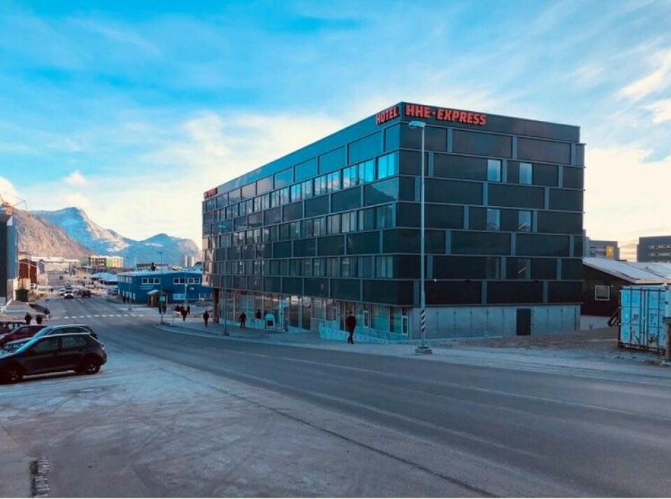 Hotel Hans Egede er fortsat åben, selvom HHE Express (på billedet) er lukket