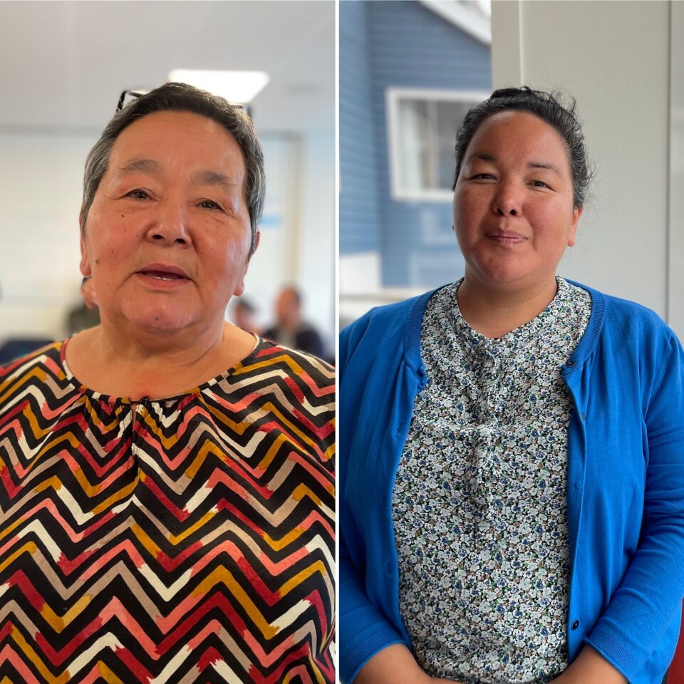 Erhvervs- og arbejdsmarkedsudvalgsformand, Sofia Olsen (IA) og Margrethe Thårup Andersen (S) medlem af erhvervs- og arbejdsmarkedsudvalg.