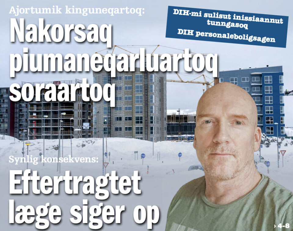 Sidste uges AG-forside, hvor speciallæge Thomas Sonne trådte frem og forklarede om sin situation