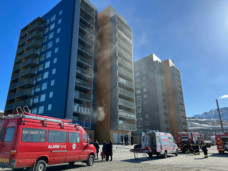 Politiet modtog en brandalarm torsdag klokken 10.10