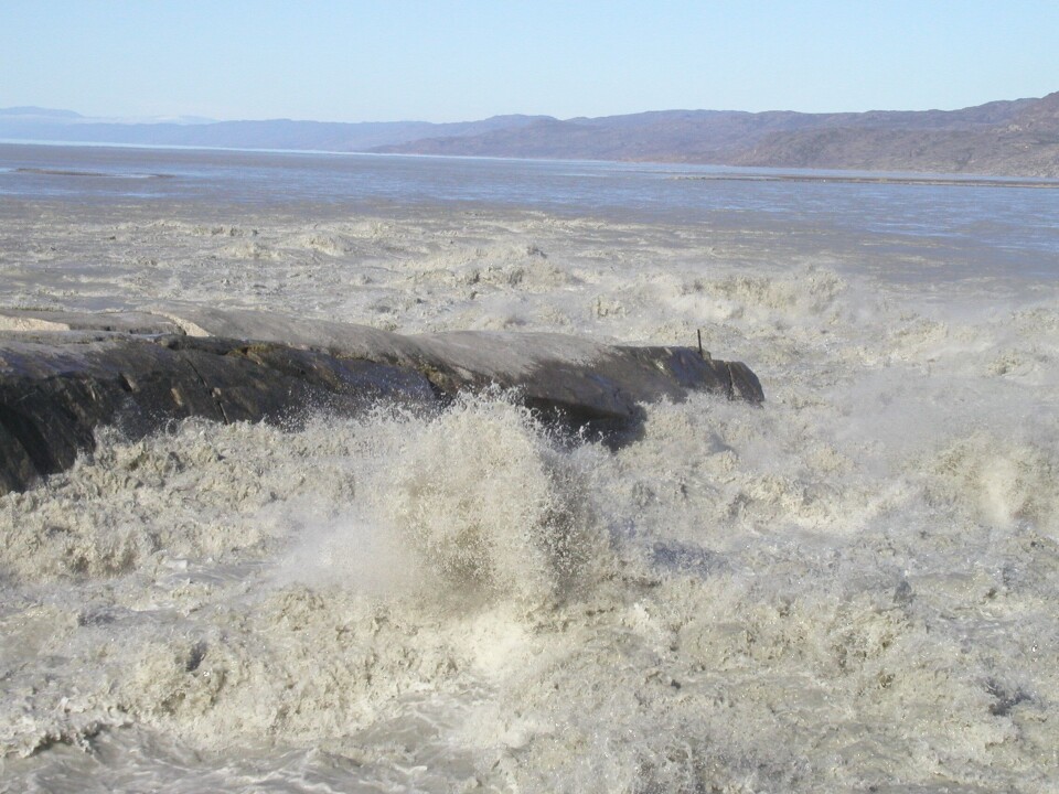 Fra 1941 til 1992 var Kangerlussuaq hjemsted for den amerikanske militærbase Bluie West Eight. Det ses tydeligt af disse barakker, som i dag er gjort til permanente boliger, supermarked, bar og skole. Foto: Søren Duran Duus