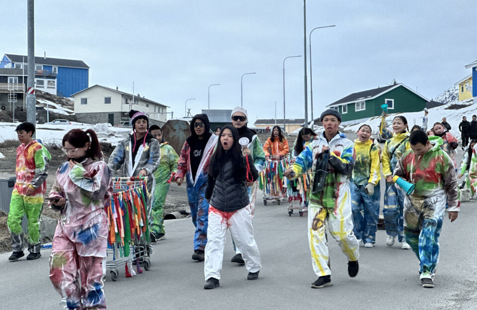 Sidste skoledag fejret med manér i Sisimiut