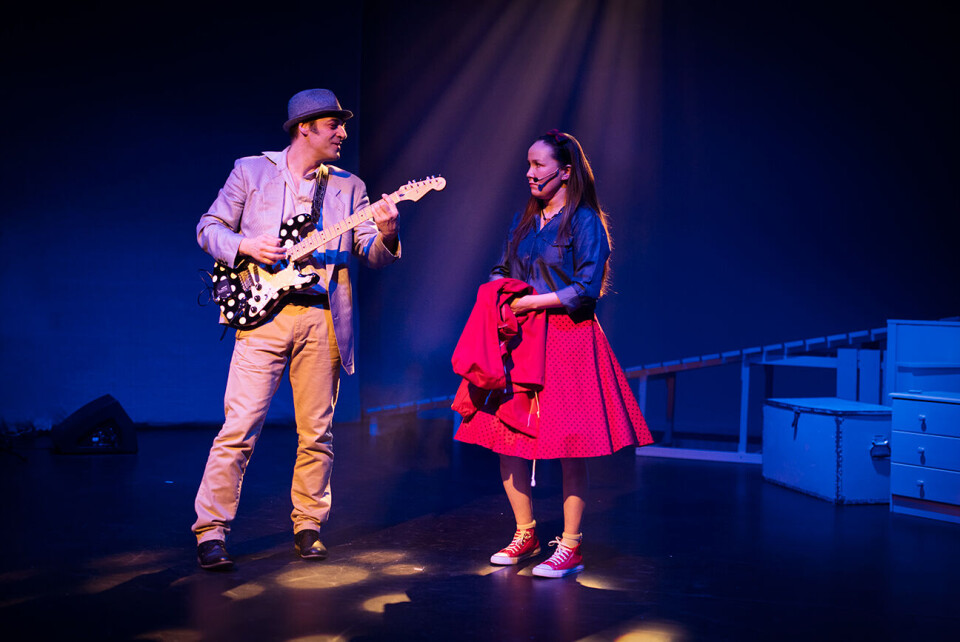 Fra forestillingen The Blues der blev opført på Nationalteatret i 2016.