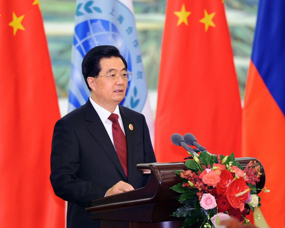 Når den kinesiske præsident, Hu Jintao, aflægger Danmark et statsbesøg, bliver det ikke muligt for pressen at stille spørgsmål om hverken kinesiske erhvervsinteresser i Danmark, Arktis, Tibet eller menneskerettighedssituationen i Kina. Arkivfoto: Foto: Zuma Press