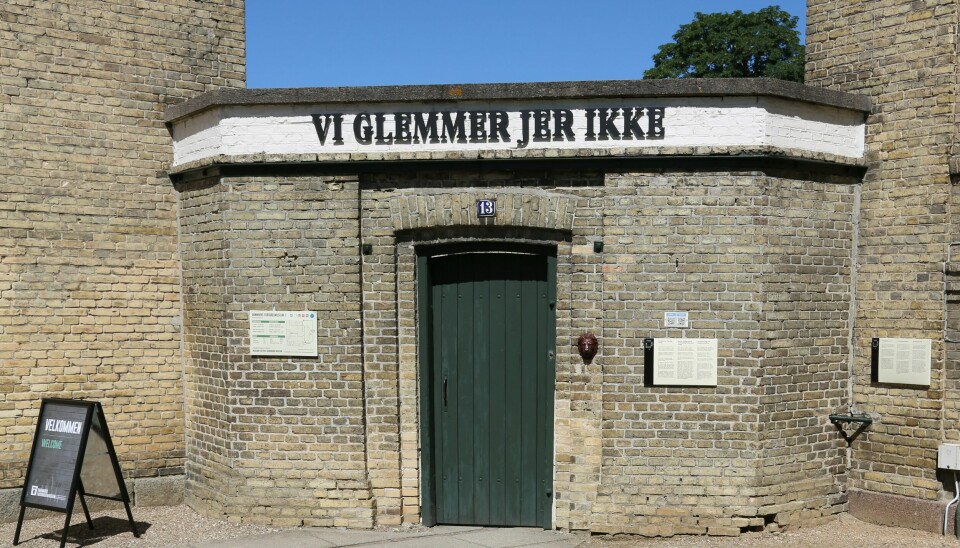 Indgangen til Danmarks Forsorgsmuseum i Svendborg.