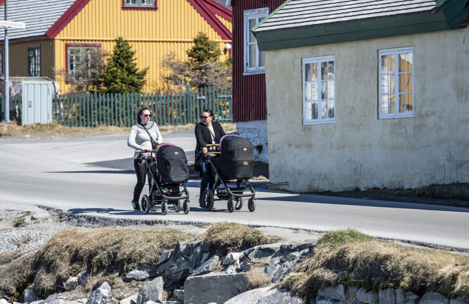 Far til fire er en sjældenhed