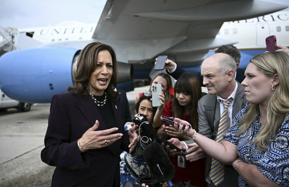 Harris vil gerne debattere mod Trump: Jeg er klar