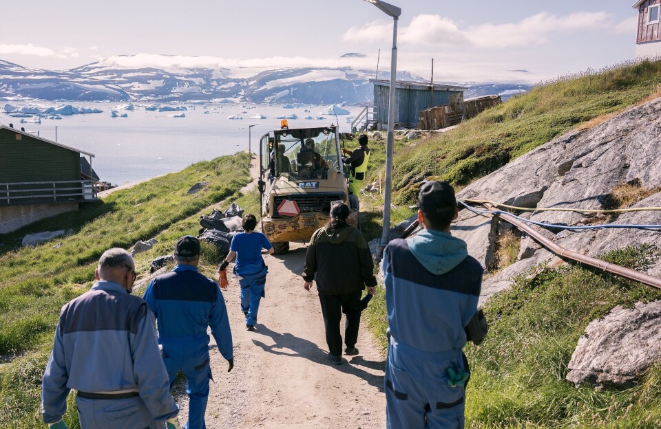 Masser af affald samlet og bortskaffet i Kullorsuaq