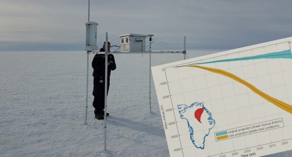 Data fra GPS-stationer flere hundrede kilometer inde på indlandsisen giver den mest robusteviden, vi har om afsmeltningen så langt inde på land.