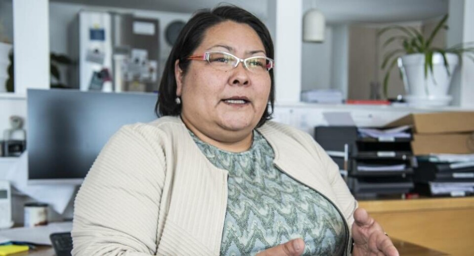 - Vi har gode forhåbninger til koalitionsaftalen, men nu skal vi lige se tiden an, siger formand for NPK, Arnaq Brønlund.