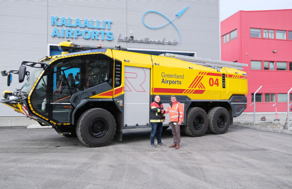 Nye brandbiler til nye lufthavne