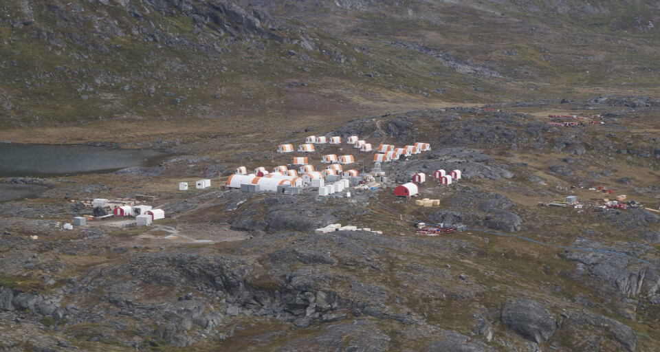 North American Nickels store lejr øst for Maniitsoq og Napasoq har i år plads til 56. Lejren er opført af og drives af det grønlandske selskab Xploration Servic es