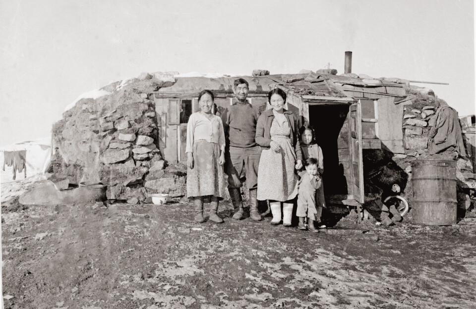 Stor foto-samling
lå gemt i et skur